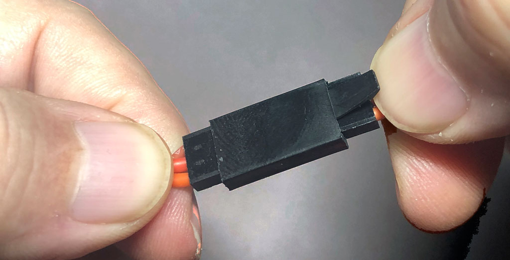 image showing extensions with locking connectors for security
