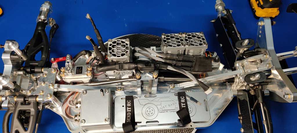 Frame of a Mojave with ProModeler servo installed