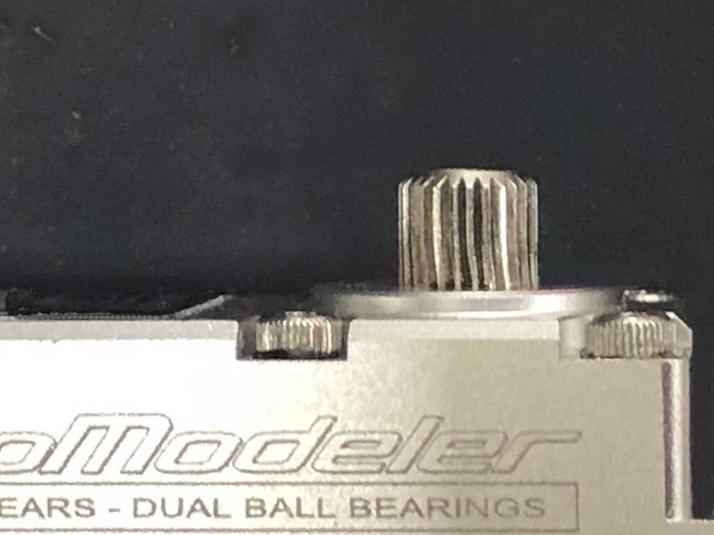 this 6mm, 25T output shaft is twisted . . . stainless steel not some bullshit titanium