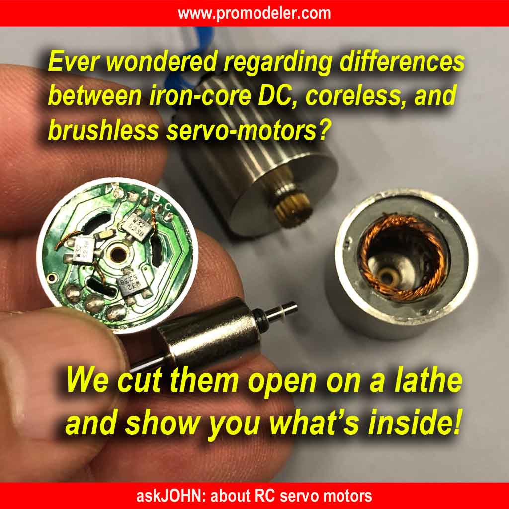 Hero image of article titled About RC servo motors.