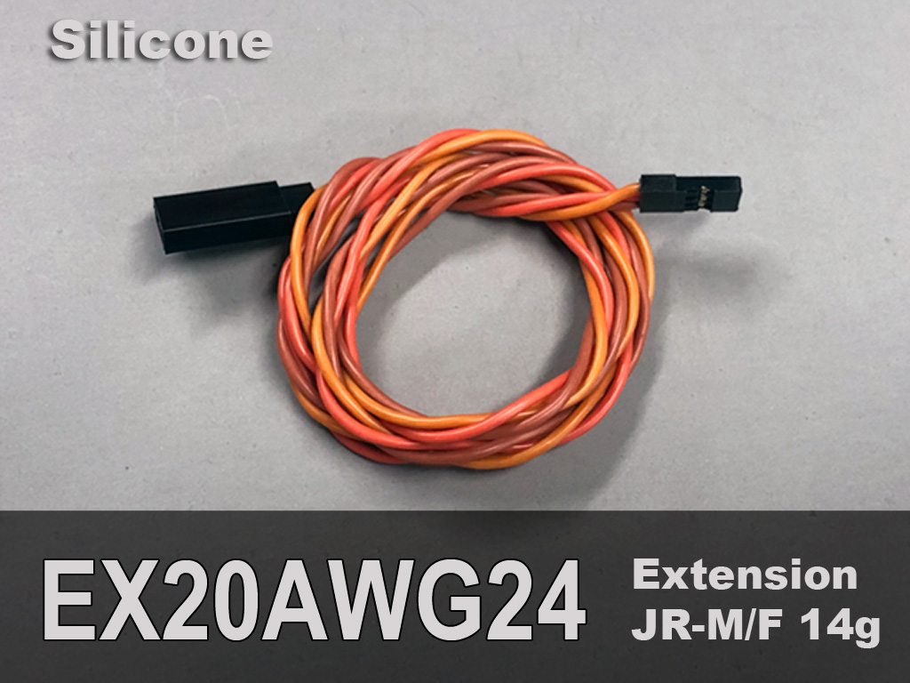 Close up photo of a ProModeler extension for an Extreme Flight 85 inch Extra 300EXP, part number EX20AWG24