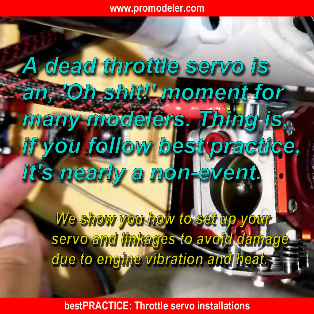 Hero image for best practice throttle servo installations article