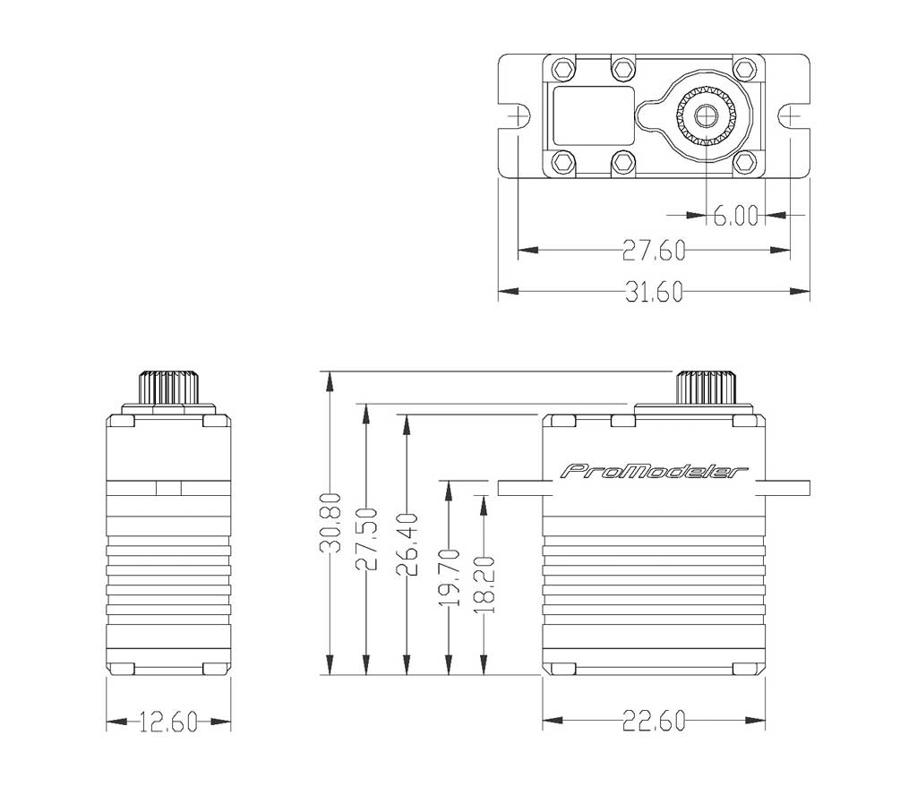 Drawing of ProModeler DS104CLHV