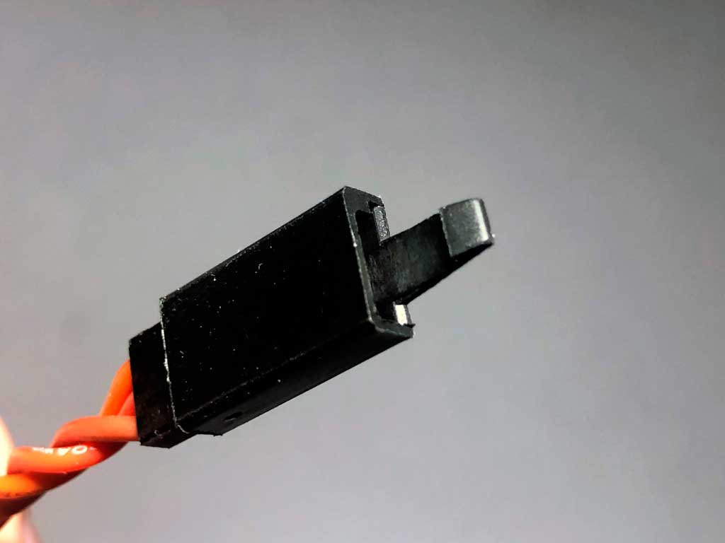 Close up photo of locking tab on ProModeler locking extensions