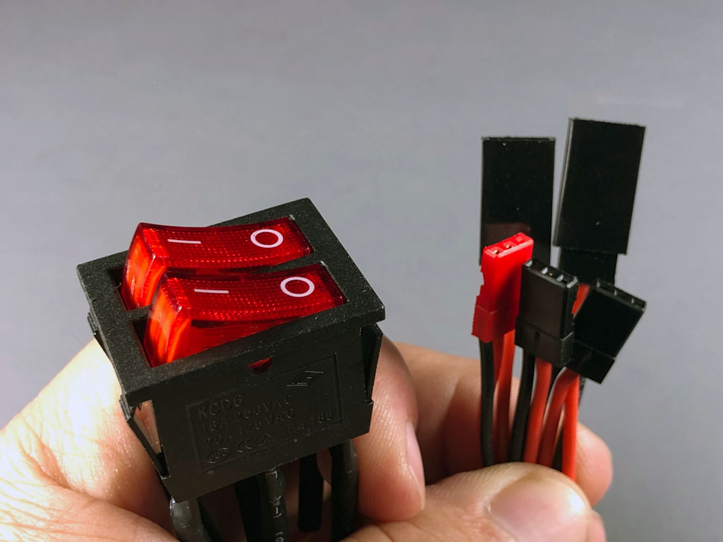 1024px Goldwing 106in Yak 55M Switch DUAL ILLUMINATED ROCKER 20A DuPont CU1