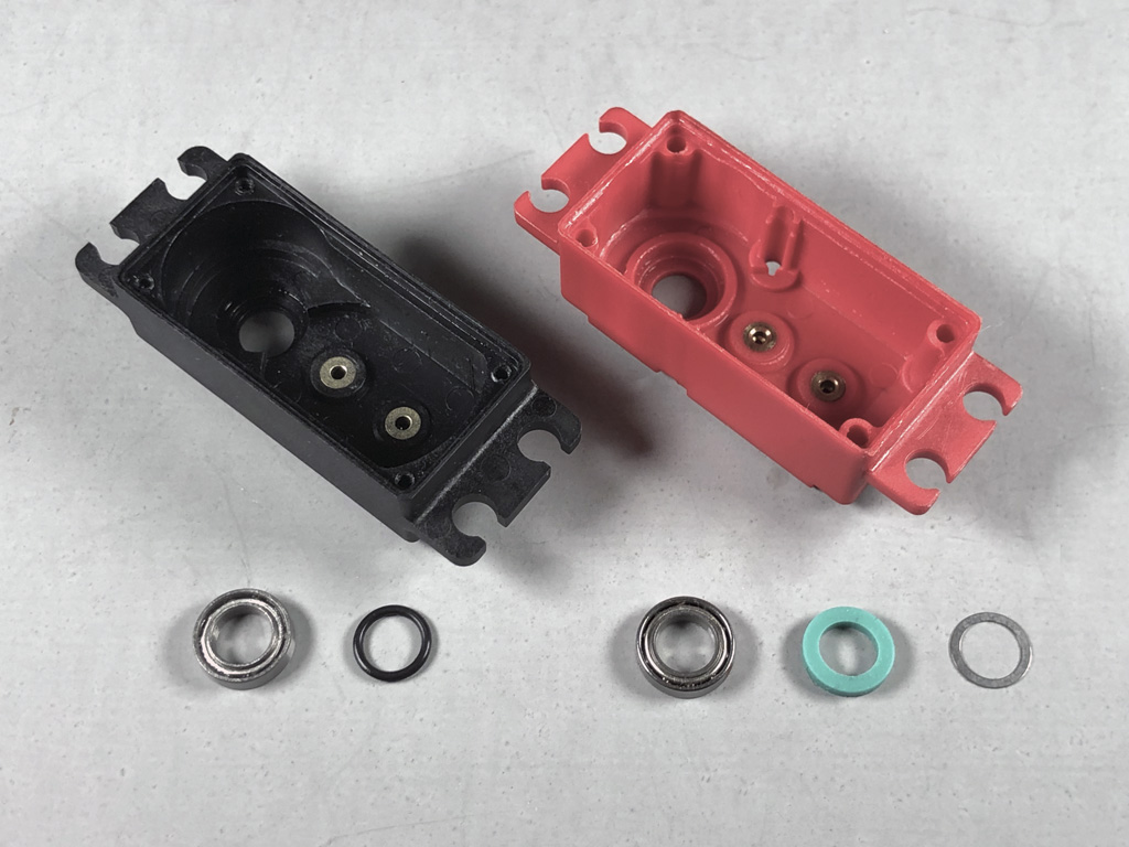 Close up of the A6310 and ProModeler DS360DLHV upper case section