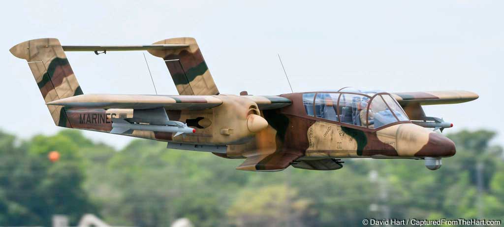 Image of OV-10 Bronco flying