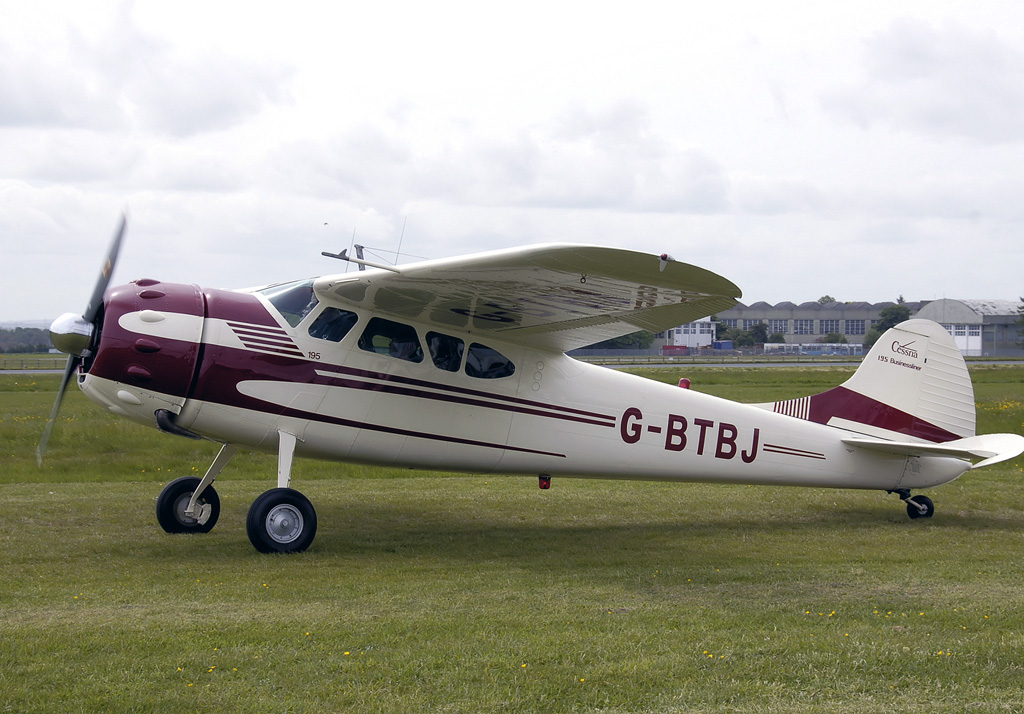 Photo of Cessna 195 Businessliner Great Britain registration G-BTBJ