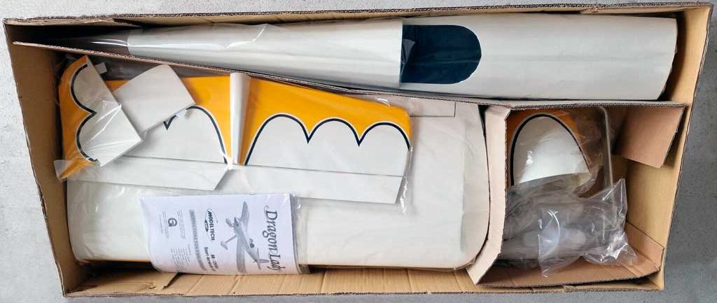 Image showing the contents of the Dragon Lady kit