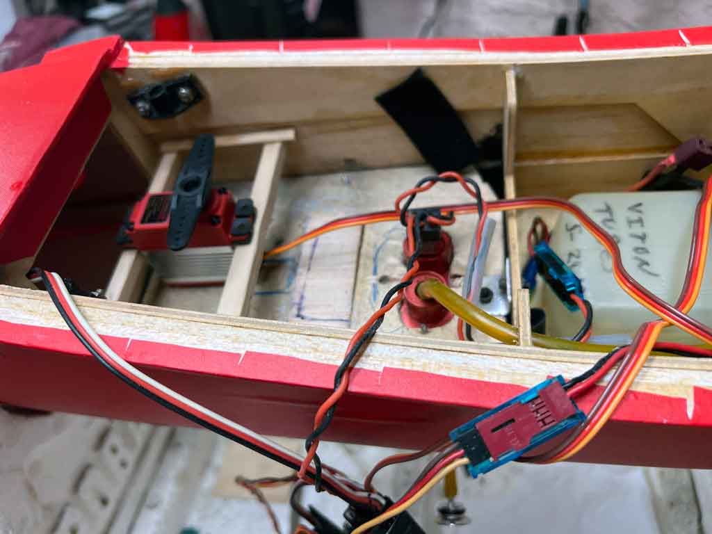 Image showing the electronics installation in the Dragon Lady