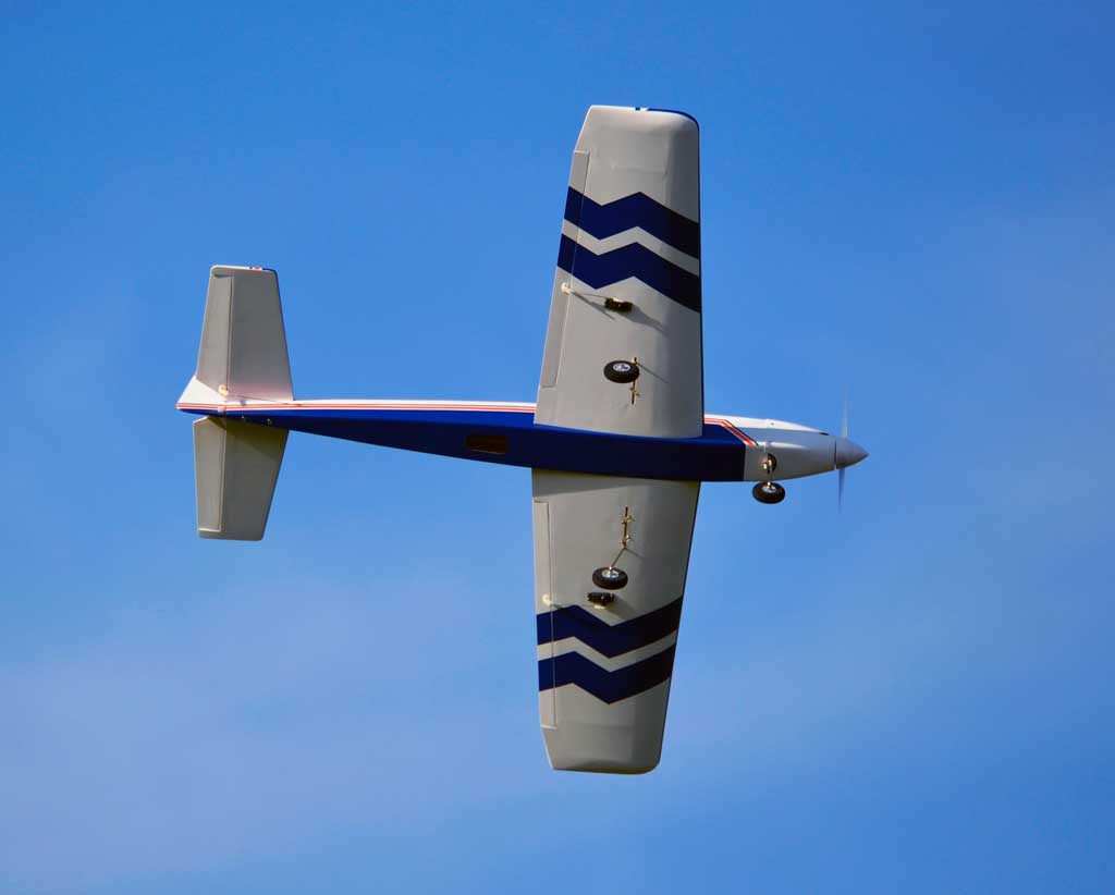 Gorgeous overhead photo of Tower Hobbies 62in Kaos model