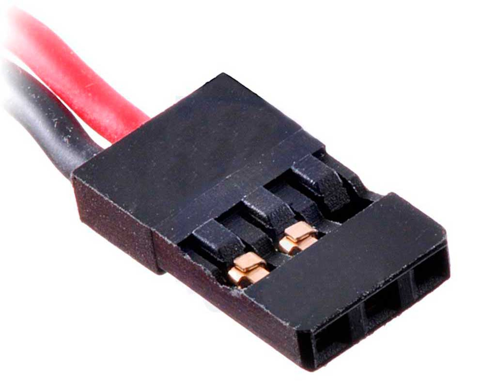 Close up photo of DuPont connector