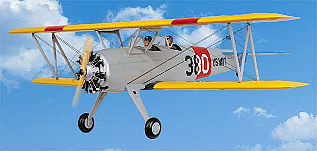 Marketing photo of the Stearman ARF Great Planes