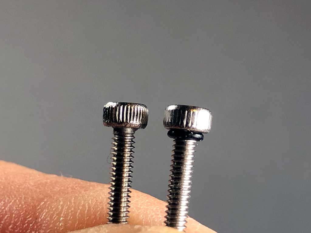 It's said God is in the details and it's in the smallest of places, hidden beneath the bolt heads that you find o-rings we get from the Rolex supplier of watch stem seals to button up your ProModeler servos.