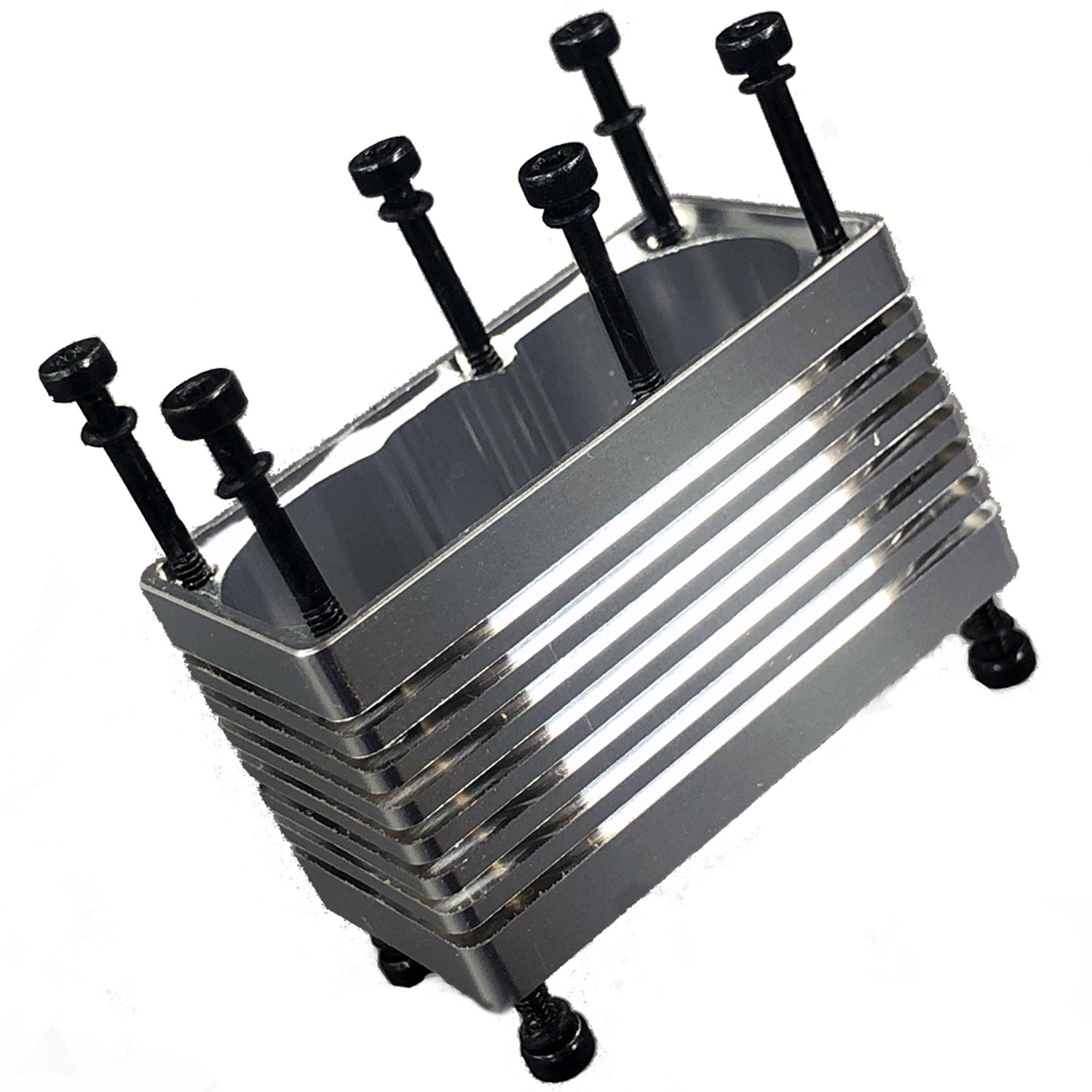 Close up photo of a ProModeler finned center case section