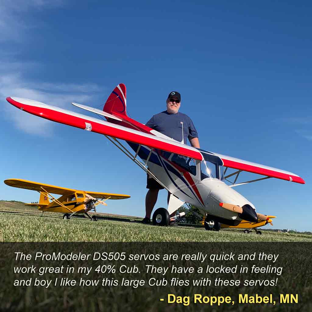 Dag Roppe's 40-percent  with ProModeler DS505 servos