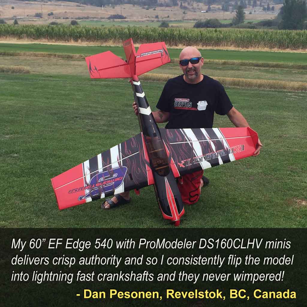 Dan Pesonen's Edge 540 with ProModeler DS160 servos
